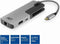 ACT USB-C docking station voor 1 HDMI monitor, ethernet, 3x USB-A, PD pass-through AC7042