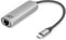 ACT USB C Ethernet Adapter - RJ45 Gigabit Ethernet 10/100/1000Mbps – Bekabeld internet voor Laptop - AC7335