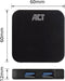 ACT USB-C hub 3.0, 4 poorts, USB-A, 10W stroomadapter AC6410