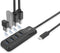 ACT USB-C hub 3.0, 4 poorts USB-A AC6420