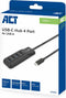 ACT USB-C hub 3.0, 4 poorts USB-A AC6420