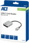 ACT USB-C kaartlezer voor SD en micro SD, SD 4.0 UHS-II AC7056