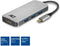 ACT USB-C MultiPort Adapter - 1x HDMI | 4K | 4x USB-A | PD Pass Through | 85W AC7024