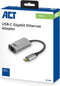 ACT USB-C naar Gigabit ethernet adapter AC7080