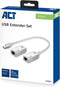 ACT USB Extender set over UTP, extender tot 60 meter AC6060