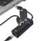 ACT USB Hub 3.0 - 4 USB poorten - USB Hub ethernet – AC6310