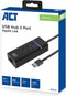 ACT USB Hub 3.0 - 4 USB poorten - USB Hub ethernet – AC6310