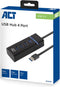 ACT USB Hub 3.0 – USB Hub 4 USB poort – Superspeed 5 Gbps - AC6300