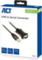 ACT USB serial converter - USB RS232 DB(9pin) - lengte 1,5m – USB serieel adapter - AC6000