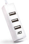 ACT USB Splitter - 4 poorten – Wit - AC6200