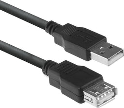 ACT USB verlengkabel - 2 meter – USB 2.0 – AC3040