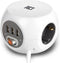 ACT Vierkante stekkerdoos (PDU) met 3 sockets type F, 3 USB-A poorten, 1,5m Wit - AC2405