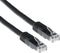 ACT Zwarte 2 meter U/UTP CAT6 patchkabel met RJ45 connectoren IB8902