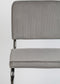 Zuiver Ridge Rib Eetkamerstoelen Lichtgrijs - Set van 2
