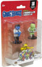 Actiefiguren Lansay Gang Beasts Lot #3 4,5 cm 3 Onderdelen