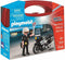 Actiefiguur City Action Police Playmobil 5648 Zwart (13 Pcs)
