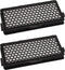 Actieve HEPA Filter Set 2 Stuks Geschikt voor Miele Classic Compact C1, Complete C2 & C3 - Vervangbare Stofzuiger Onderdelen - 2 Stuks - Zwart