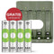 „Action gratis oplader” 4 x RECYKO AAA-accu 850 mAh incl. USB-oplader GP B441