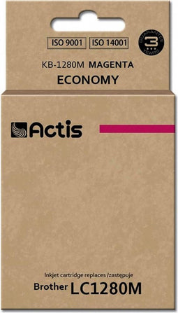 Actis KB-1280M inkt (vervangt Brother LC1280M; Standaard; 19 ml; rood)