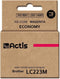 Actis KB-223M inkt (vervangt Brother LC223M; Standaard; 10 ml; rood)