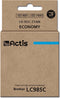 Actis KB-985C inkt (vervangt Brother LC985C; standaard; 19,5 ml; blauw)