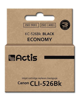 Actis KC-526BK ink (replacement for Canon CLI-526Bk; Standard; 10 ml; black (with chip)