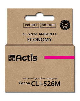 Actis KC-526M ink (replacement for Canon CLI-526M; Standard; 10 ml; magenta)