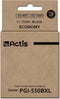 Actis KC-550Bk Inkt (vervanging voor Canon PGI-550BK; Standaard; 23 ml; zwart)