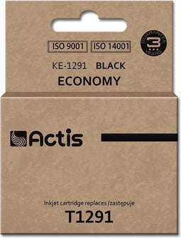 Actis KE-1291 inkt (vervangt Epson T1291; Standaard; 18 ml; zwart)