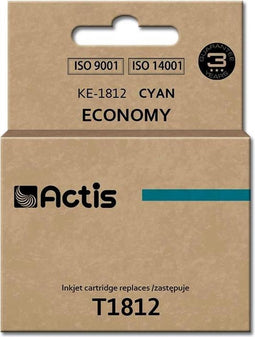 Actis KE-1812 inkt (vervanging Epson T1812; Standaard; 15 ml; blauw)
