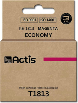 Actis KE-1813 inkt (vervanging Epson T1813; Standaard; 15 ml; rood)