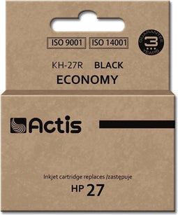 Actis KH-27R inkt (vervanging HP 27 C8727A; Standaard; 20 ml; zwart)