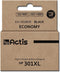 Actis KH-301BKR Inkt (vervanging HP 301XL CH563EE; Standaard; 20 ml; zwart)