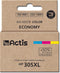 Actis KH-305CR inktcartridge 1 stuk(s) Compatibel Normaal rendement Cyaan, Magenta, Geel