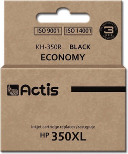 Actis KH-350R inkt (vervanging HP 350XL CB336EE; Standaard; 35 ml; zwart)