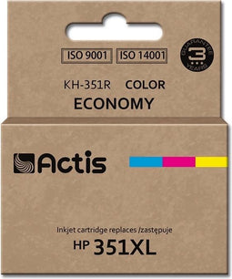 Actis KH-351R inkt (vervanging HP 351XL CB338EE; Standaard; 21 ml; kleur)