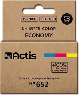 Actis KH-652CR inkt (vervanging HP 652 F6V24AE; standaard; 15 ml; kleur)