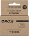 Actis KH-653BKR inkt voor HP printer, vervanging HP 653XL 3YM75AE; Premium; 20ml; 575 pagina's; zwart