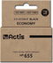 Actis KH-655BKR inkt (vervanging HP 655 CZ109AE; Standaard; 20 ml; zwart)