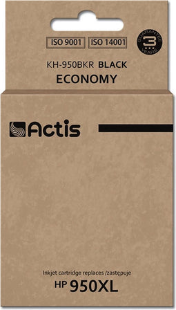 Actis KH-950BKR inkt (vervanging HP 950XL CN045AE; Standaard; 80 ml; zwart)
