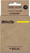 Actis KH-951YR inkt (vervanging HP 951XL CN048AE; Standaard; 25 ml; geel)