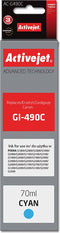 Activejet AC-G490C inkt (vervanging voor Canon GI-490C; Supreme; 70 ml; blauw)