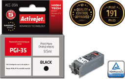 Activejet ACC-35N (vervanging voor Canon PGI-35; Supreme; 9,5 ml; zwart)