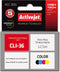Activejet ACC-36N (Canon CLI-36 vervanging; Supreme; 12,5 ml; kleur)