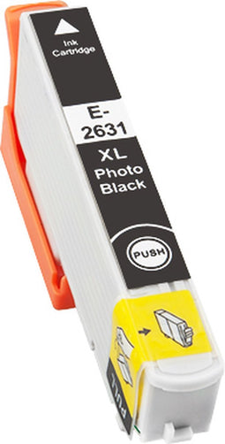 Activejet AE-2631N inkt (vervanging Epson 26 T2631; Supreme; 12 ml; zwart)