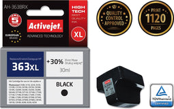 Activejet AH-363BRX inkt (vervanging HP 363XL C8719EE; Premium; 30 ml; zwart)