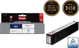 Activejet AH-903YRX inkt (vervanging HP 903XL T6M11AE; Premium; 12 ml; geel)