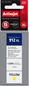 Activejet AH-912YRX inkt voor HP printers, Vervanging HP 912XL 3YL83AE; Premium; 990 pagina's; geel
