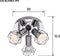 ActiveJet Aje-Blanka 3PP plafondlamp.