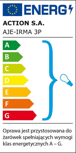 ActiveJet Aje-Irma 3P plafondlamp.